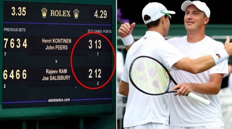 Một trận tennis được cấu tạo từ điểm, game, set và cuối cùng là kết quả chung cuộc của trận đấu.