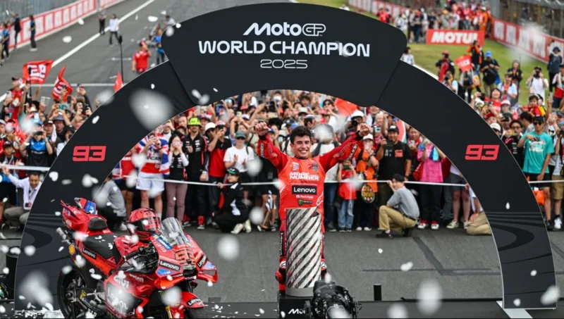 Marquez là đương kim vô địch giải đấu motoGP 2025